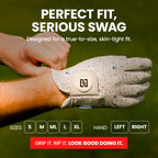 White w/ Black Drip Glove