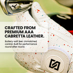 White w/ Black Drip Glove