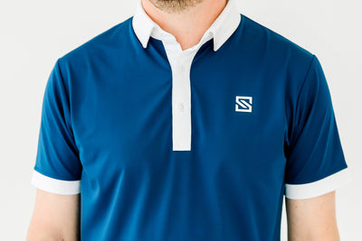 Fairway Navy Polo