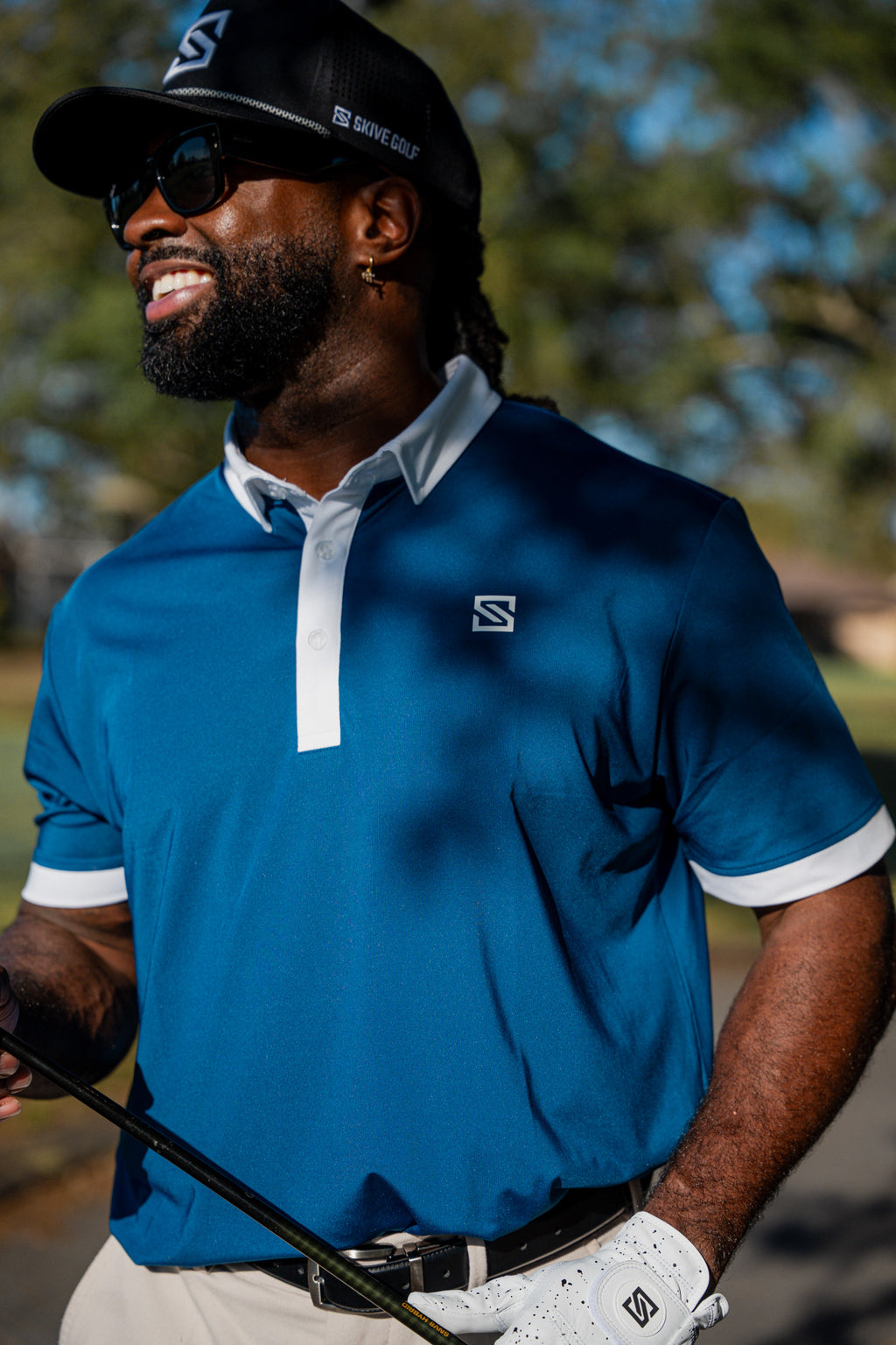 Fairway Navy Polo