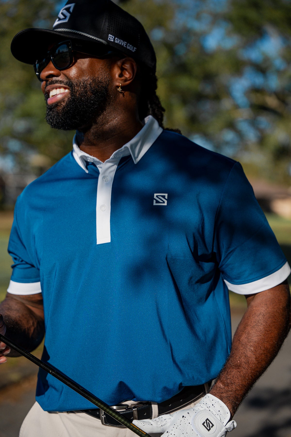 Fairway Navy Polo