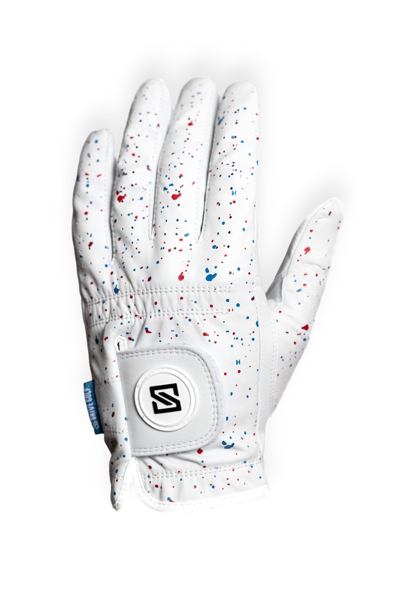 Red + Blue Drip Glove