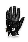 Black w/ White Drip Glove