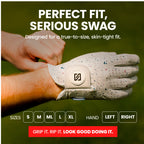 Blue + Yellow Drip Glove